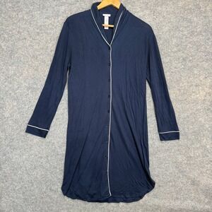 Hanro Comfort Tailored Nightshirt Womens Small Pajama PJ Soft Luxury Designer